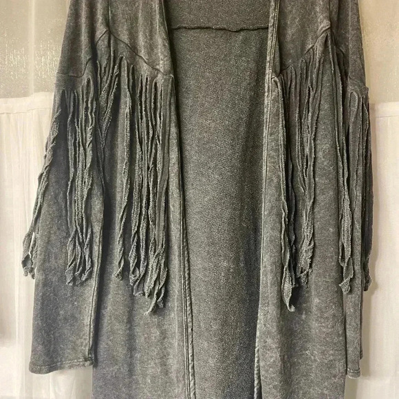 Fringe fleece jacket - Picture 2 of 3